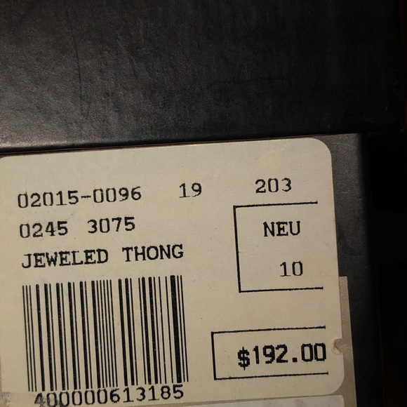 BCBCMaxAzria Jeweled Thong Sandals - Picture 3 of 4